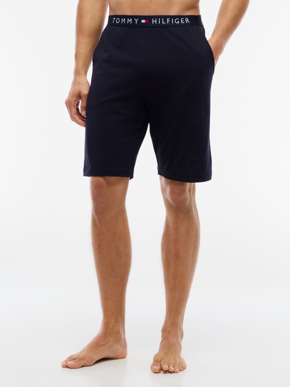 Jersey Logo Shorts — Blue
