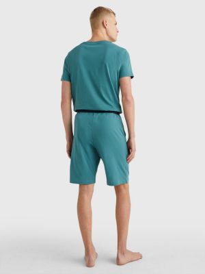 Jersey Logo Shorts GREEN Tommy Hilfiger