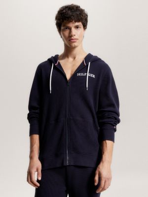 Tommy hilfiger logo 2024 tape lounge hoody