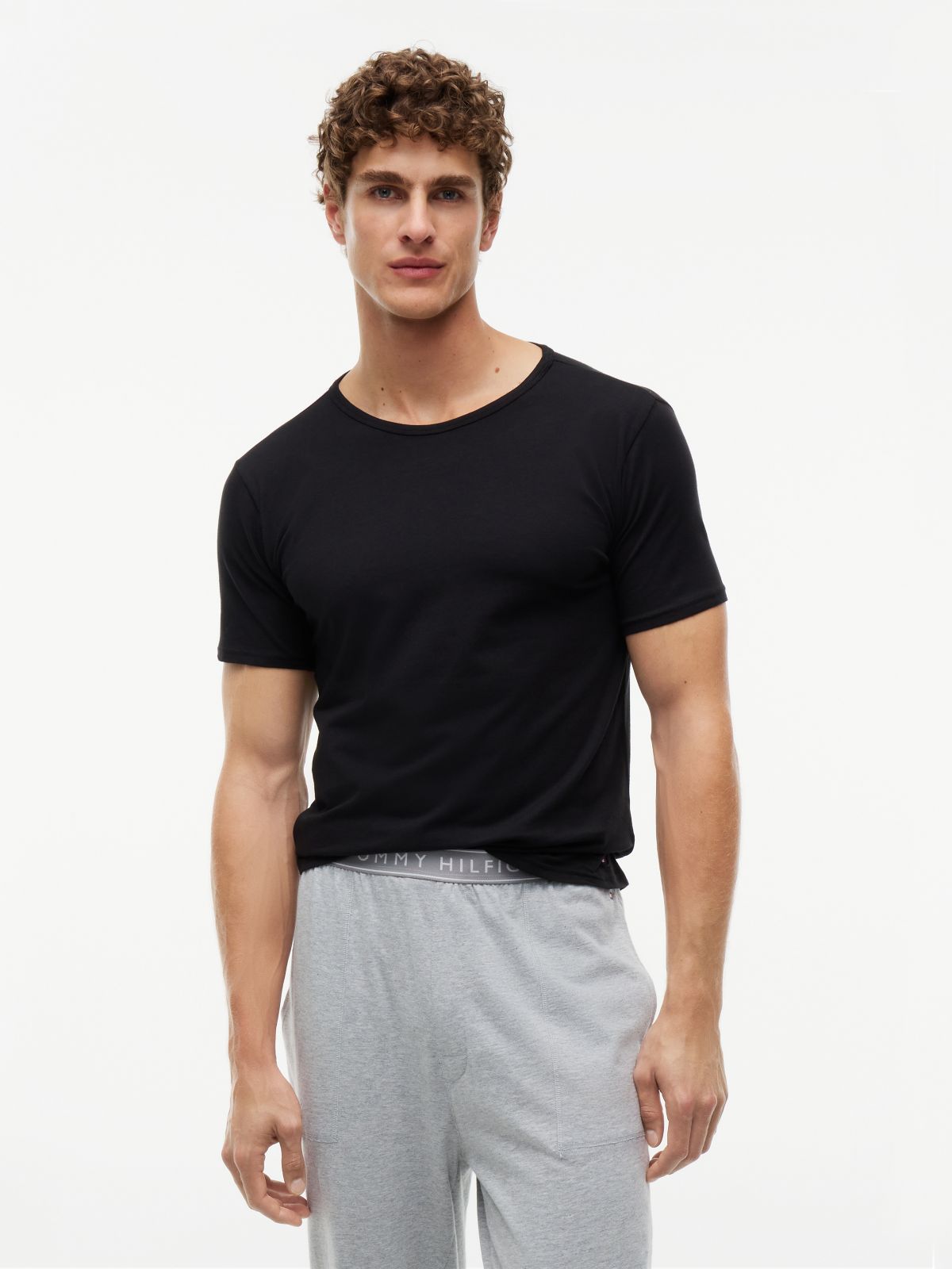 3-Pack Premium Essential Stretch T-Shirts — Black