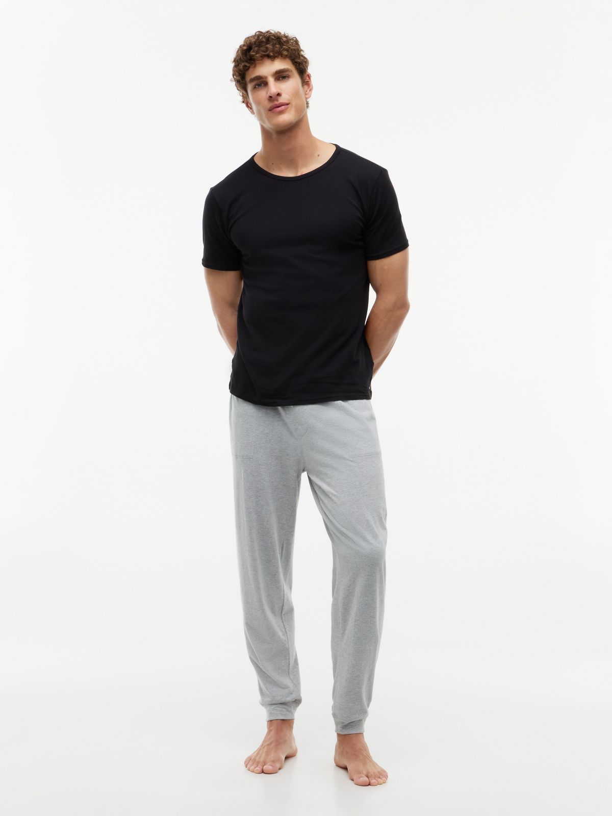 3-Pack Premium Essential Stretch T-Shirts — Black