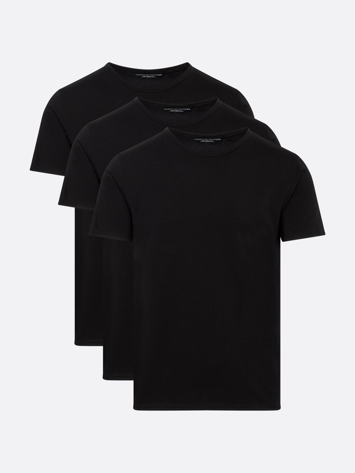 3-Pack Premium Essential Stretch T-Shirts — Black