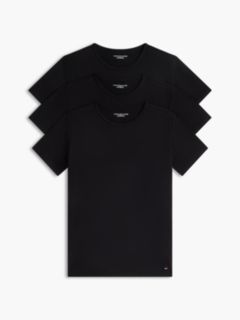 3-Pack Premium Essential Stretch T-Shirts — Black 1