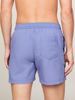 Slim Fit mittellange Badehose mit Logo-Tape | Blau | Tommy Hilfiger