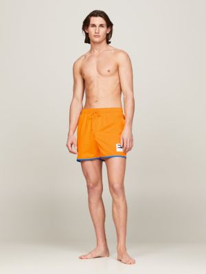 Yellow tommy cheap hilfiger swim shorts