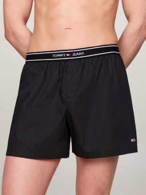  YiZYiF Men's Smooth Spandex Shorts Fake Denim Jean Printed Boxer  Briefs Underwear 2# Black A Medium: Clothing, Shoes & Jewelry