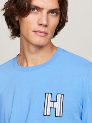 beige th original pyjama und hausschuhe im geschenkset für herren - tommy hilfiger