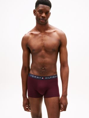 multi 3-pack th original logo waistband trunks for men tommy hilfiger