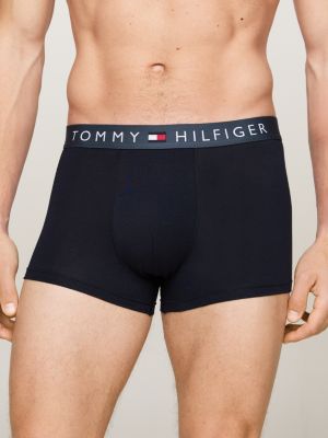 beige 3-pack th original waistband trunks for men tommy hilfiger