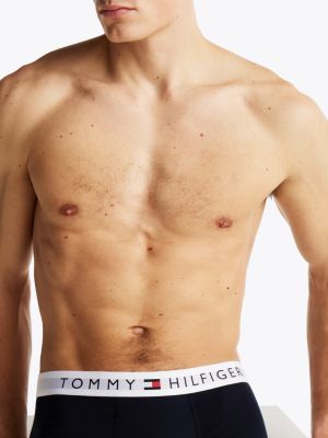 3 pack boxer aderenti original con logo beige da uomini tommy hilfiger