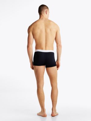 beige 3-pack th original waistband trunks for men tommy hilfiger