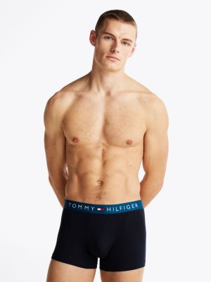 beige 3-pack th original waistband trunks for men tommy hilfiger