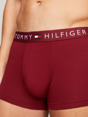 3 pack boxer aderenti original con logo blu da uomini tommy hilfiger