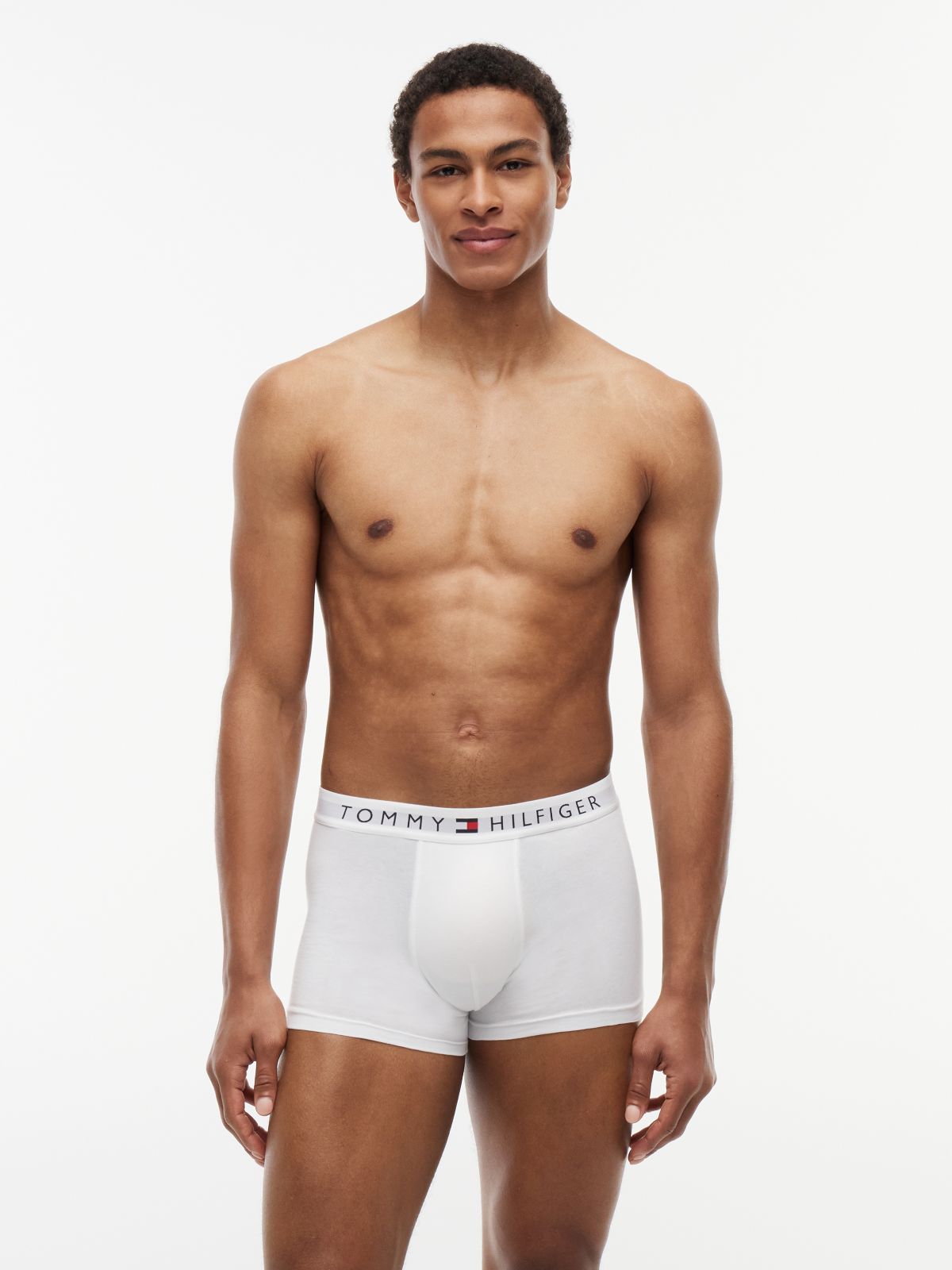 3-Pack TH Original Logo Waistband Trunks — Grey