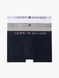 3-Pack TH Original Logo Waistband Trunks — Grey 1