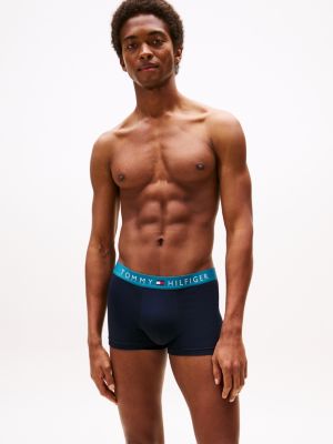 3 pack boxer aderenti th original con logo nero da uomini tommy hilfiger