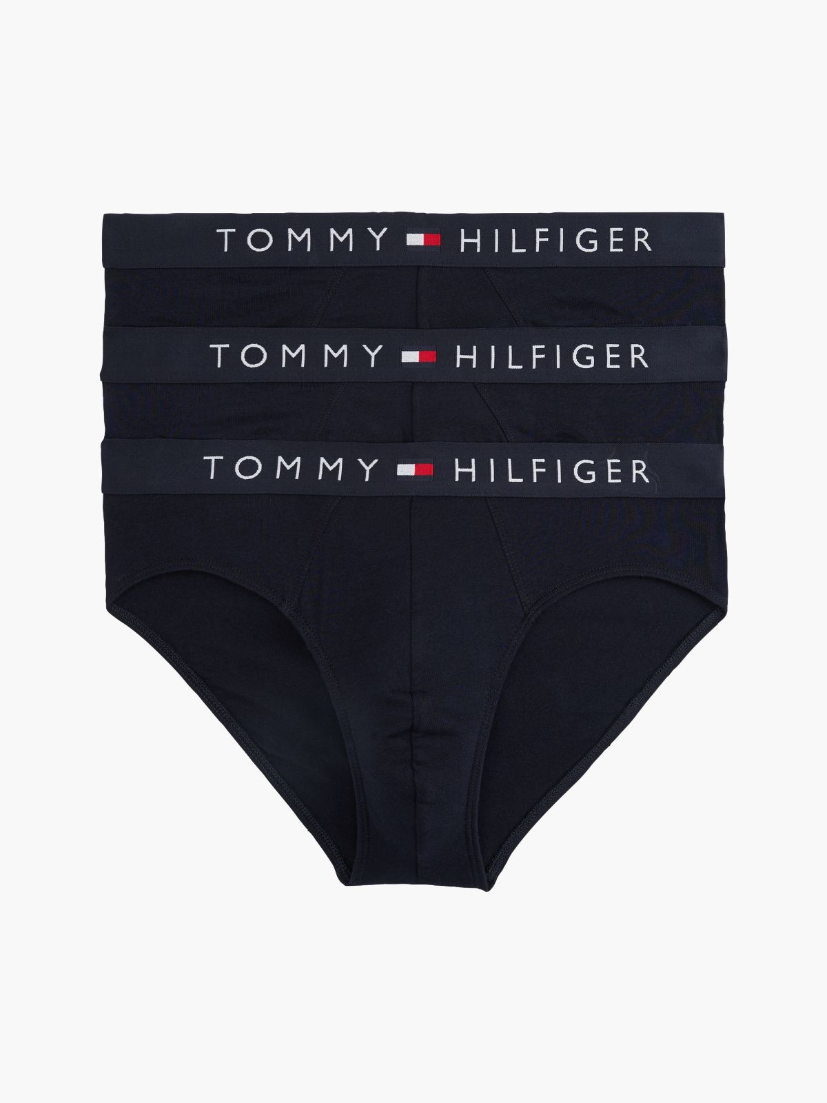 3-Pack TH Original Logo Waistband Briefs — Blue