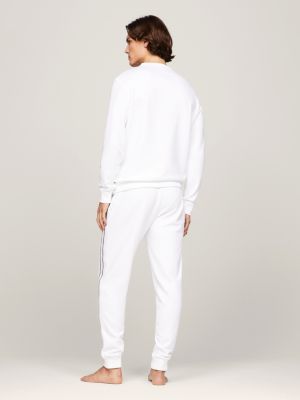 White tommy best sale hilfiger joggers