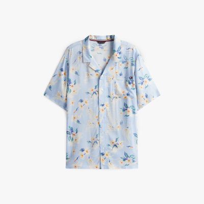 Product colour: tropical floral sweet blue