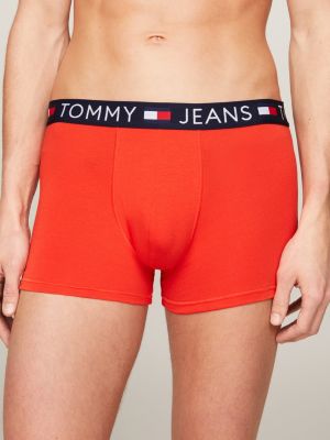 purple 5er-pack essentials trunks mit logomuster für herren - tommy jeans