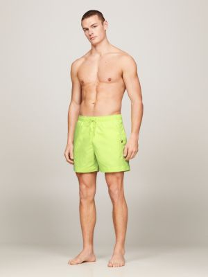 costume shorts original media lunghezza verde da uomini tommy hilfiger