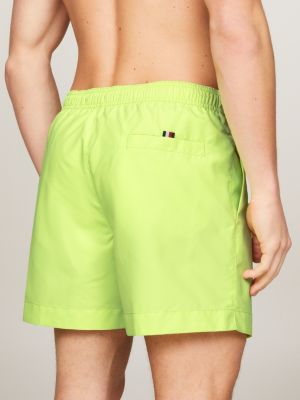 costume shorts original media lunghezza verde da uomini tommy hilfiger