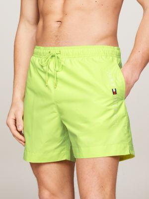 Tommy Hilfiger Original Logo Swim Short In Peach Dusk