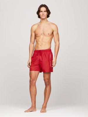 Red tommy hilfiger swim 2024 trunks