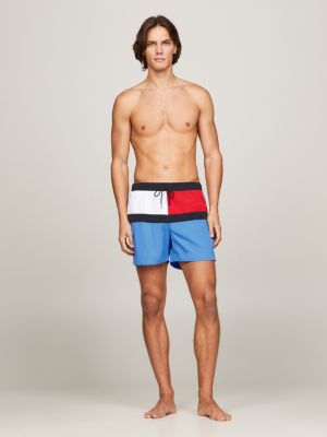 Tommy hilfiger flag hot sale swim shorts