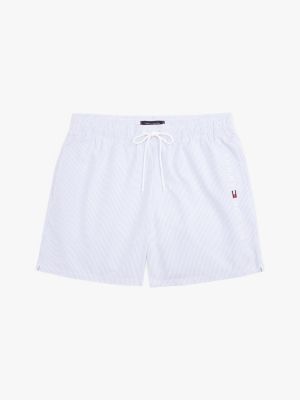 multi original stripe mid length swim shorts for men tommy hilfiger