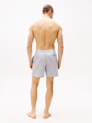 short de bain mi-long original à rayures plusieurs couleurs pour hommes tommy hilfiger