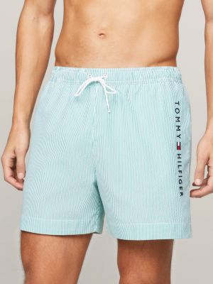 White tommy hilfiger swim 2024 shorts