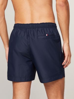 TH Monogram mittellange Badeshorts | Blau | Tommy Hilfiger