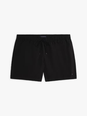 short de bain mi-long plus à cordon noir pour hommes tommy hilfiger