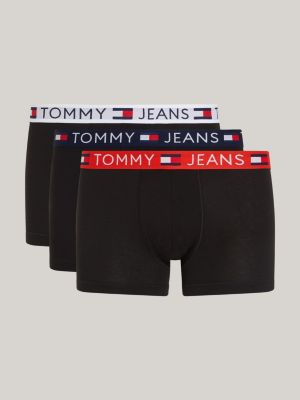 Multi colour Tommy Hilfiger Mens 3 Pack Boxer Shorts - Get The Label