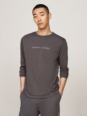 TH Original Logo Lounge Sweatshirt Grey Tommy Hilfiger