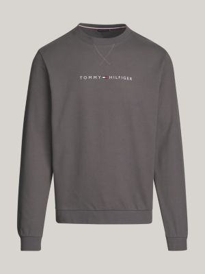 TH Original Logo Lounge Sweatshirt Grey Tommy Hilfiger