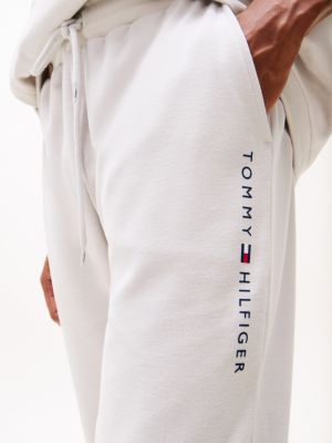 szary joggery th original dla mężczyźni - tommy hilfiger