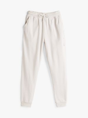 szary joggery th original dla mężczyźni - tommy hilfiger