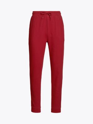 red th original lounge joggers for men tommy hilfiger