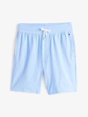 shorts lounge regular fit blu da uomini tommy hilfiger