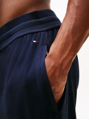 jogging d'intérieur essential à cordon bleu pour hommes tommy hilfiger