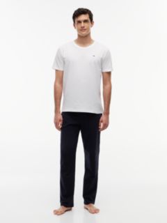 3-Pack Signature Jersey Lounge T-Shirts — White 4
