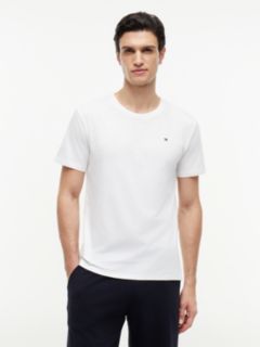 3-Pack Signature Jersey Lounge T-Shirts — White 7