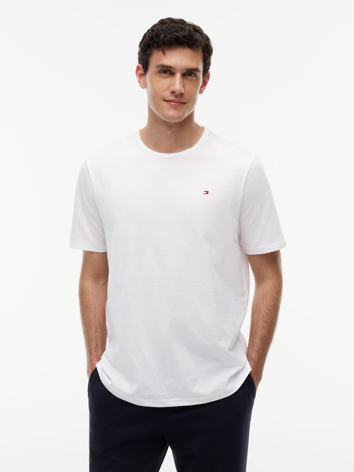 3-Pack Signature Jersey Lounge T-Shirts — Multi