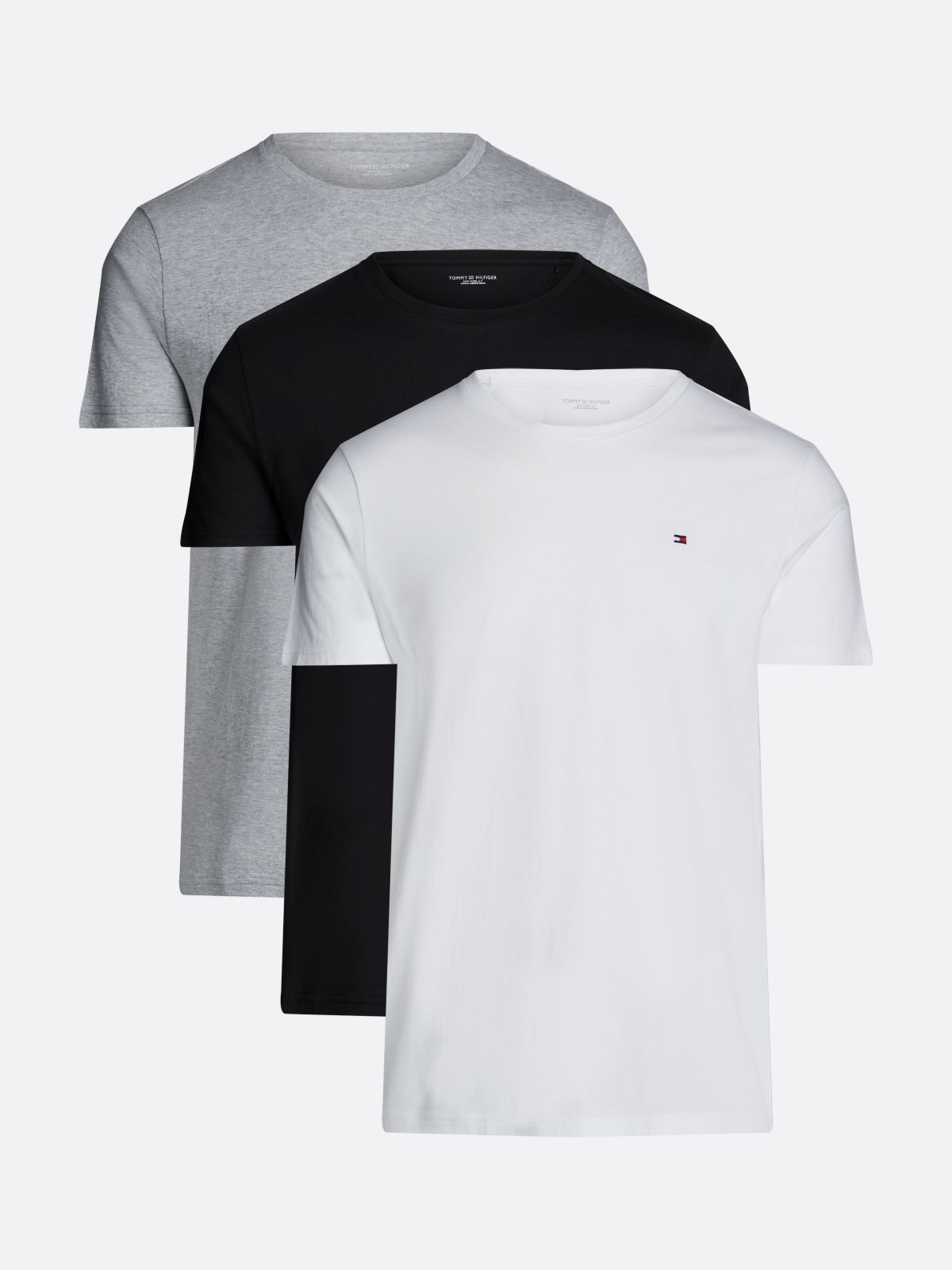 3-Pack Signature Jersey Lounge T-Shirts — Multi