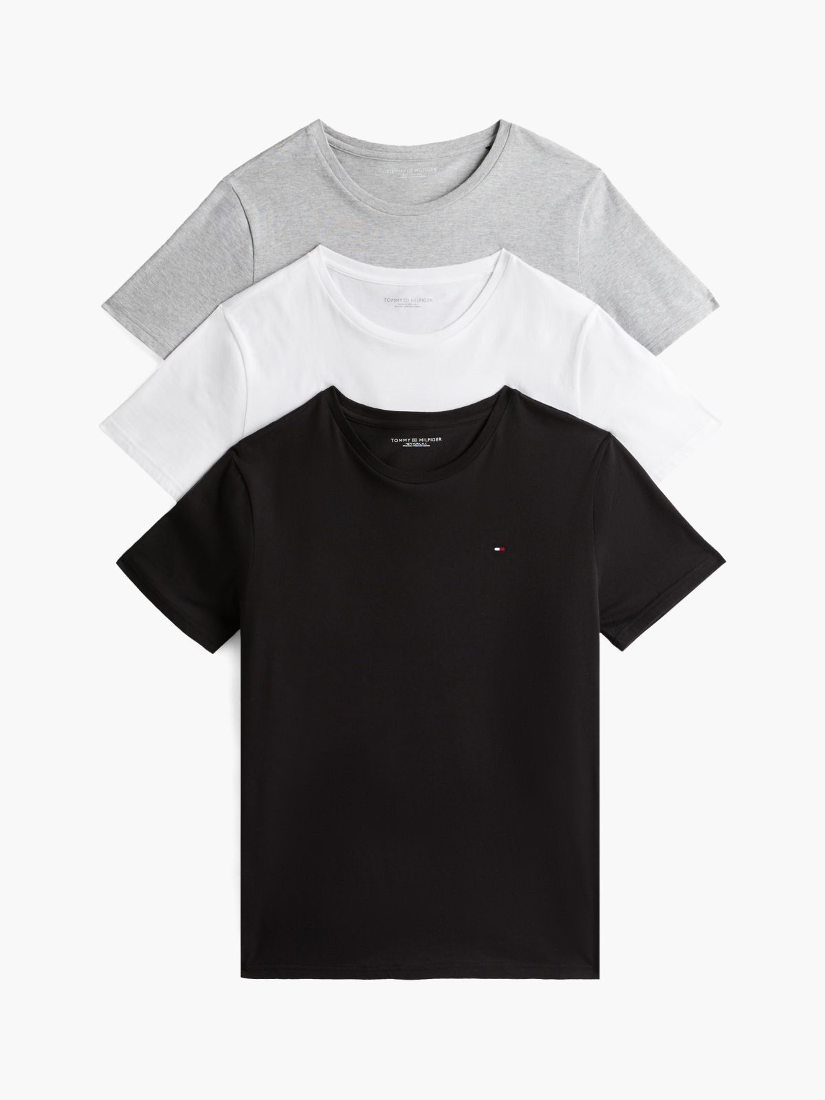 3-Pack Signature Jersey Lounge T-Shirts — Multi