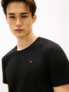 3-Pack Signature Jersey Lounge T-Shirts — Black 4