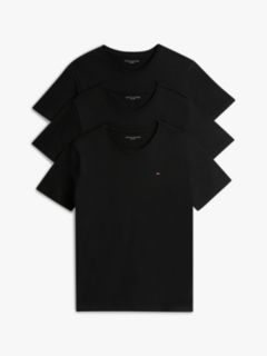 3-Pack Signature Jersey Lounge T-Shirts — Black 1