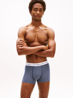 7 pack boxer aderenti signature con logo multicolore da uomini tommy hilfiger